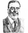 Karikatur tegning av John Cooper