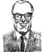 Karikatur tegning av Stuart Turner