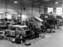 Bilde fra garasjen til BMC "Special Tuning". Klikk for � se st�rre bilde.